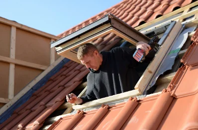 Pose de fenêtres de toit Velux à Brignon